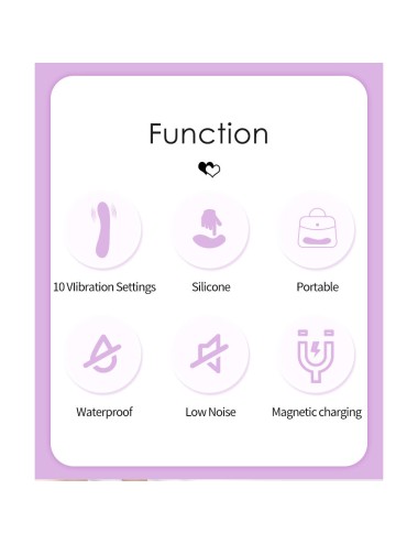 PRETTY LOVE - DJ RABBIT VIBRATORE PUNTO G VIOLA