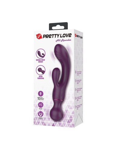 PRETTY LOVE - VIBRATORE PUNTO G VIOLA TUTTOFARE