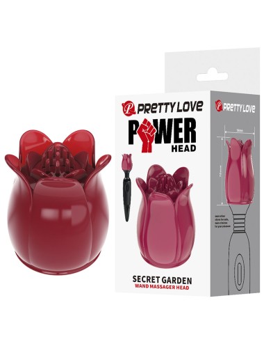 PRETTY LOVE - SECRET GARDEN TESTA DA MASSAGGIO ROSA