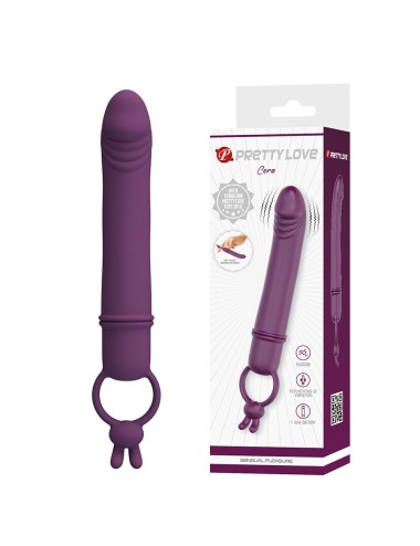 PRETTY LOVE - CORA VIBRATORE A FORMA DI PENE CON ANELLO DI RESISTENZA