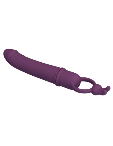 PRETTY LOVE - CORA VIBRATORE A FORMA DI PENE CON ANELLO DI RESISTENZA
