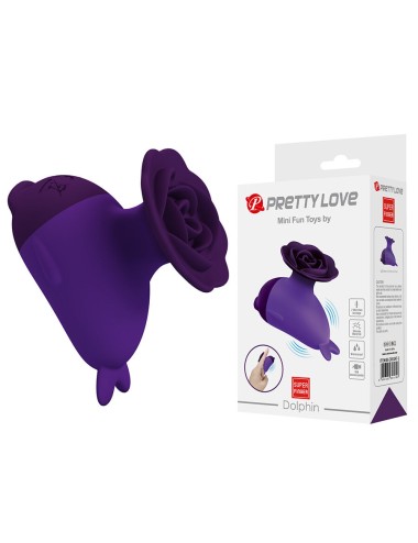 PRETTY LOVE - DOLPHIN MINI VIBRATORE CON CLIP