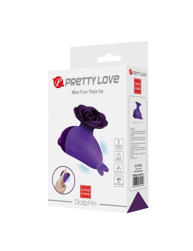 PRETTY LOVE - DOLPHIN MINI VIBRATORE CON CLIP