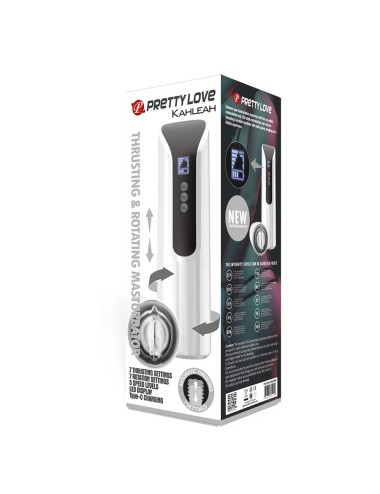PRETTY LOVE - MASTURBATORE KAHLEAH CON SPINTA E ROTAZIONE