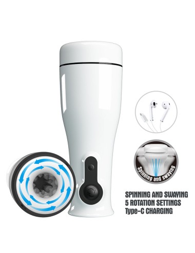 PRETTY LOVE - SABRINA MASTURBATORE MASCHILE ROTANTE E OSCILLANTE