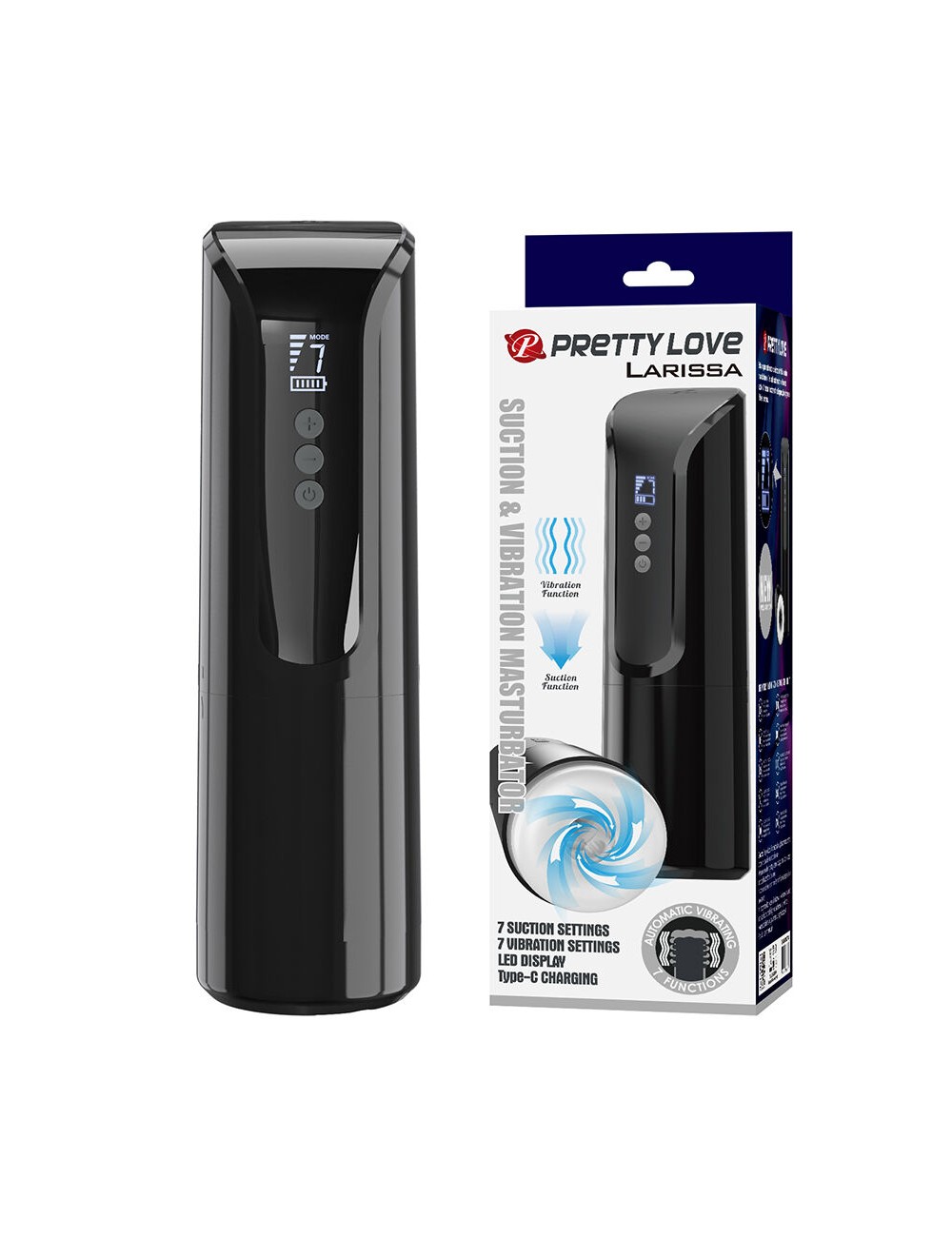 PRETTY LOVE - LARISSA MASTURBATORE VIBRANTE A VENTOSA