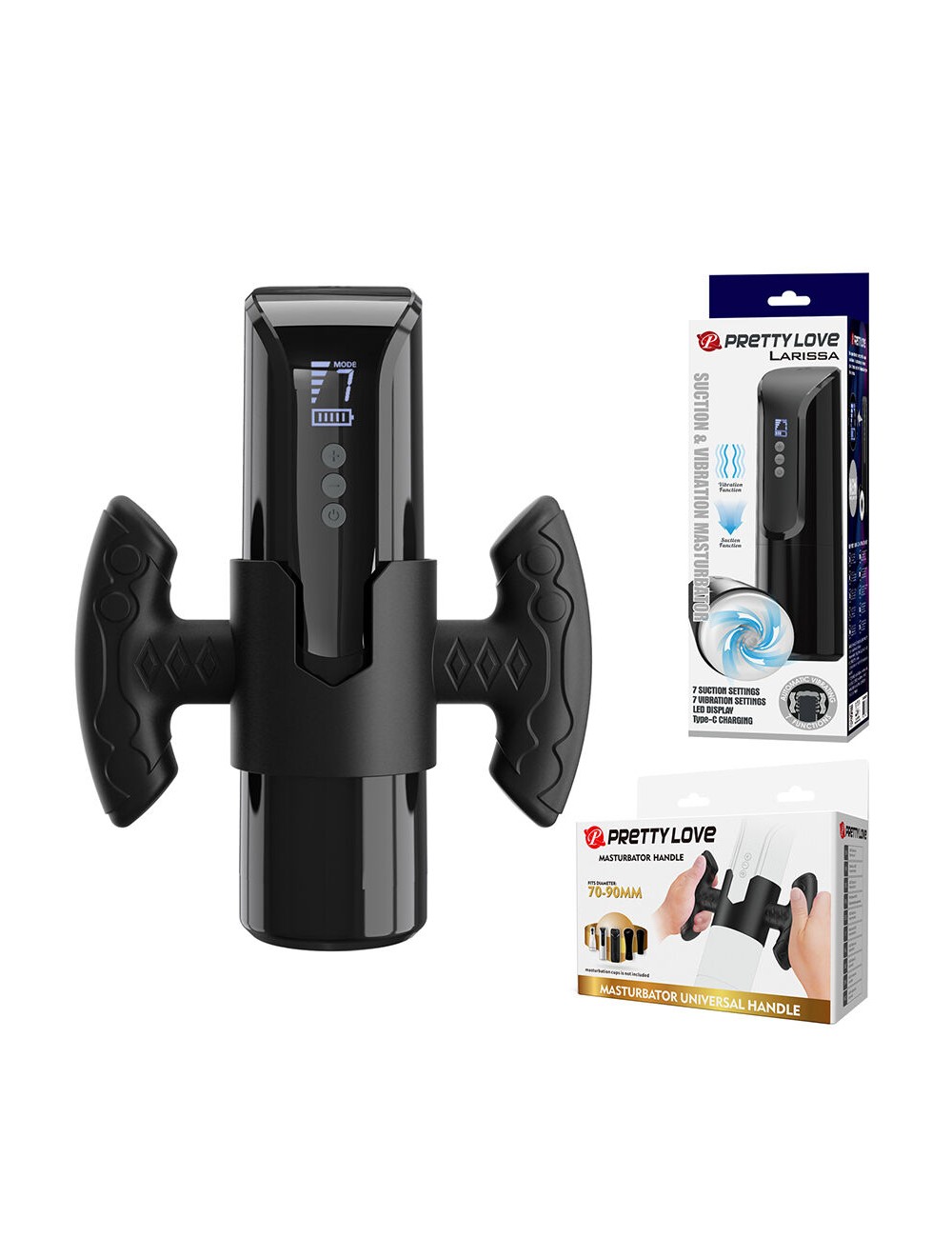 PRETTY LOVE - LARISSA MASTURBATORECON VIBRAZIONE E SUPPORTO