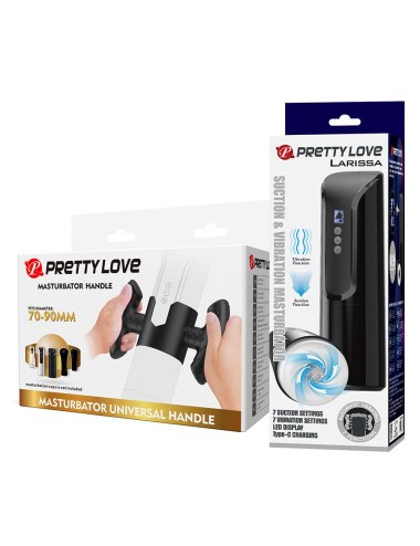 PRETTY LOVE - LARISSA MASTURBATORECON VIBRAZIONE E SUPPORTO