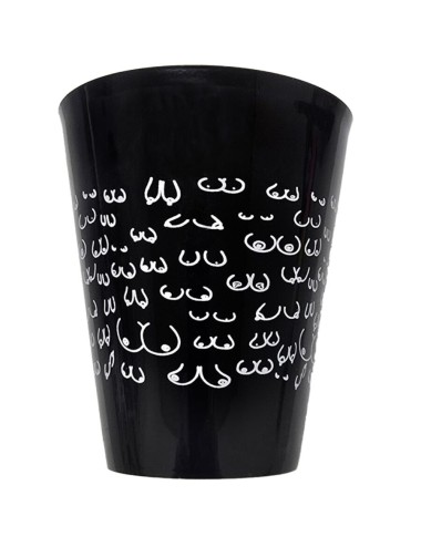 DIABLO PICANTE - TAZZA NERA 500 ML CON SENO BIANCO