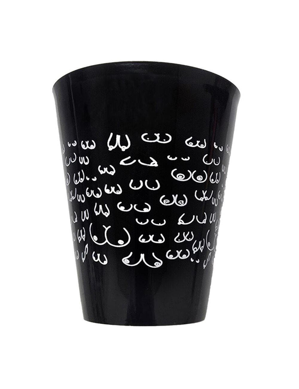 DIABLO PICANTE - TAZZA NERA 500 ML CON SENO BIANCO