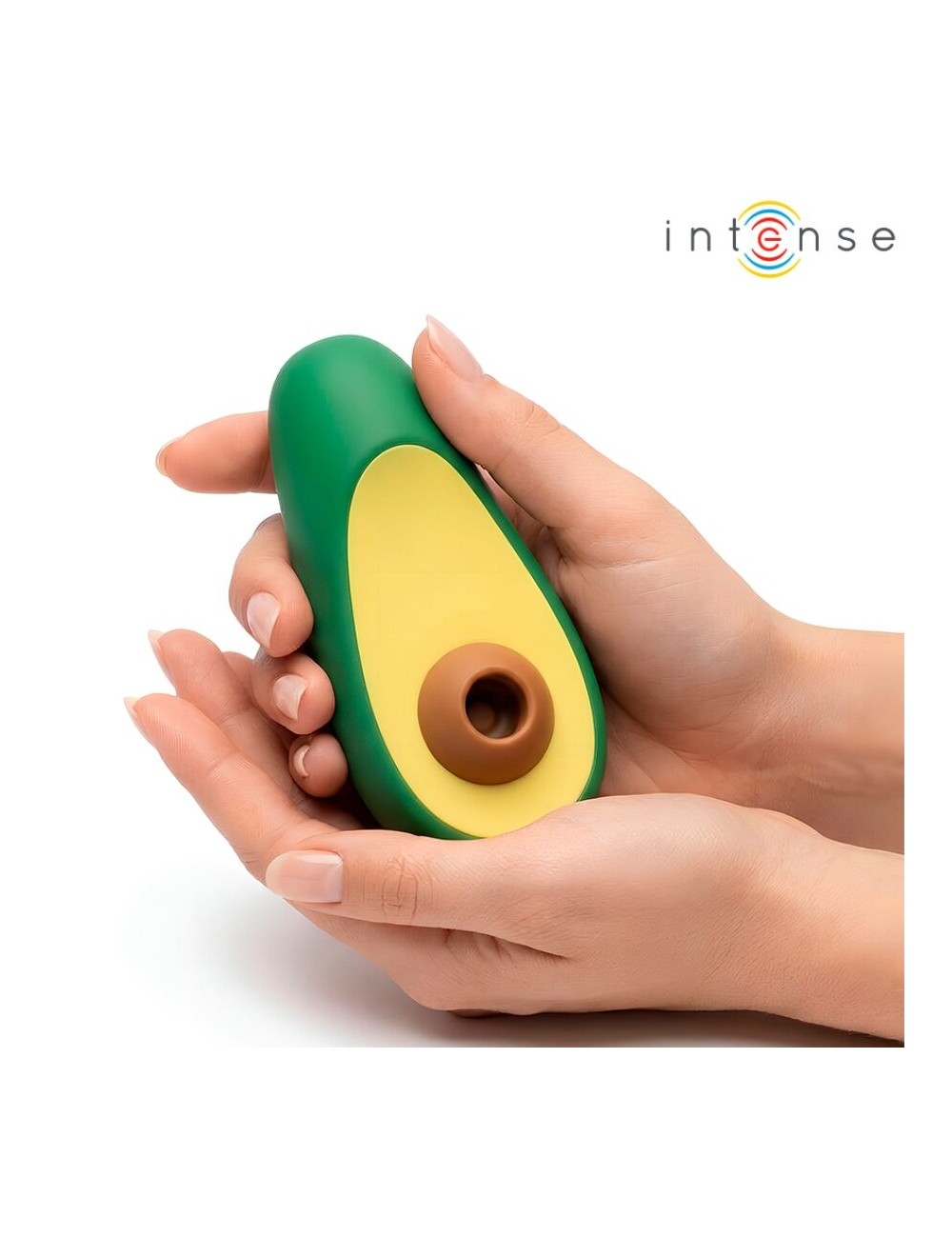 INTENSE - WAKI STIMOLATORE CLITORIDEO AD ASPIRAZIONE AVOCADO