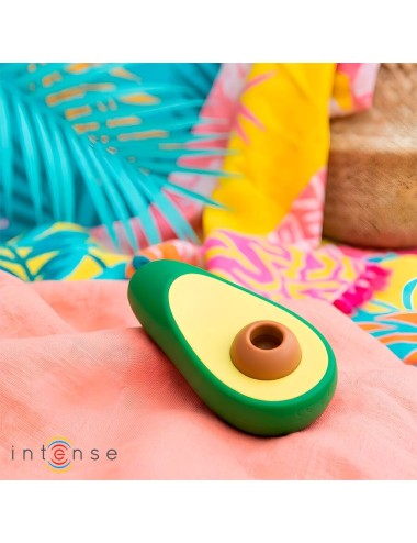 INTENSE - WAKI STIMOLATORE CLITORIDEO AD ASPIRAZIONE AVOCADO