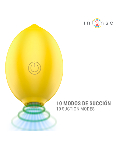 INTENSE - MONI STIMOLATORE CLITORIDE A SUZIONE LEMON