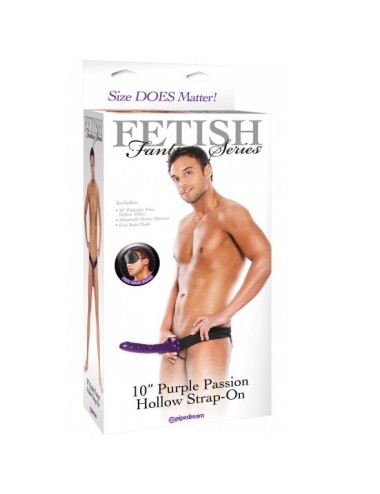 FETISH FANTASY ARNES HUECO AJUSTABLE LILA 22 CM