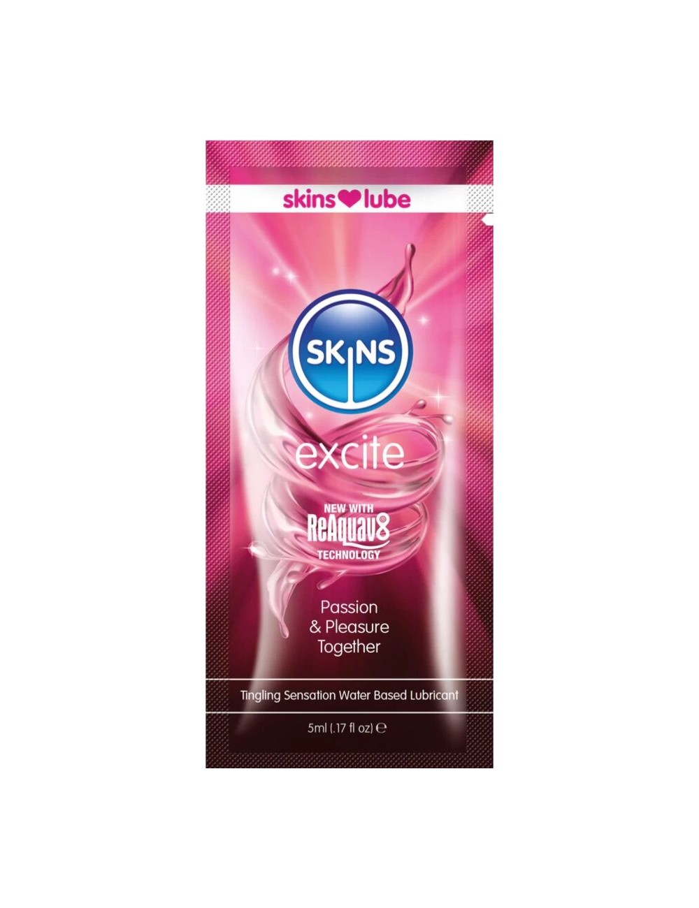 SKINS - EXCITE LUBRIFICANTE A BASE D'ACQUA MONODOSE 5 ML