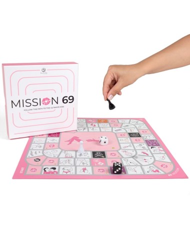 SECRET PLAY - GIOCO DA TAVOLO PER COPPIE "MISSION 69"