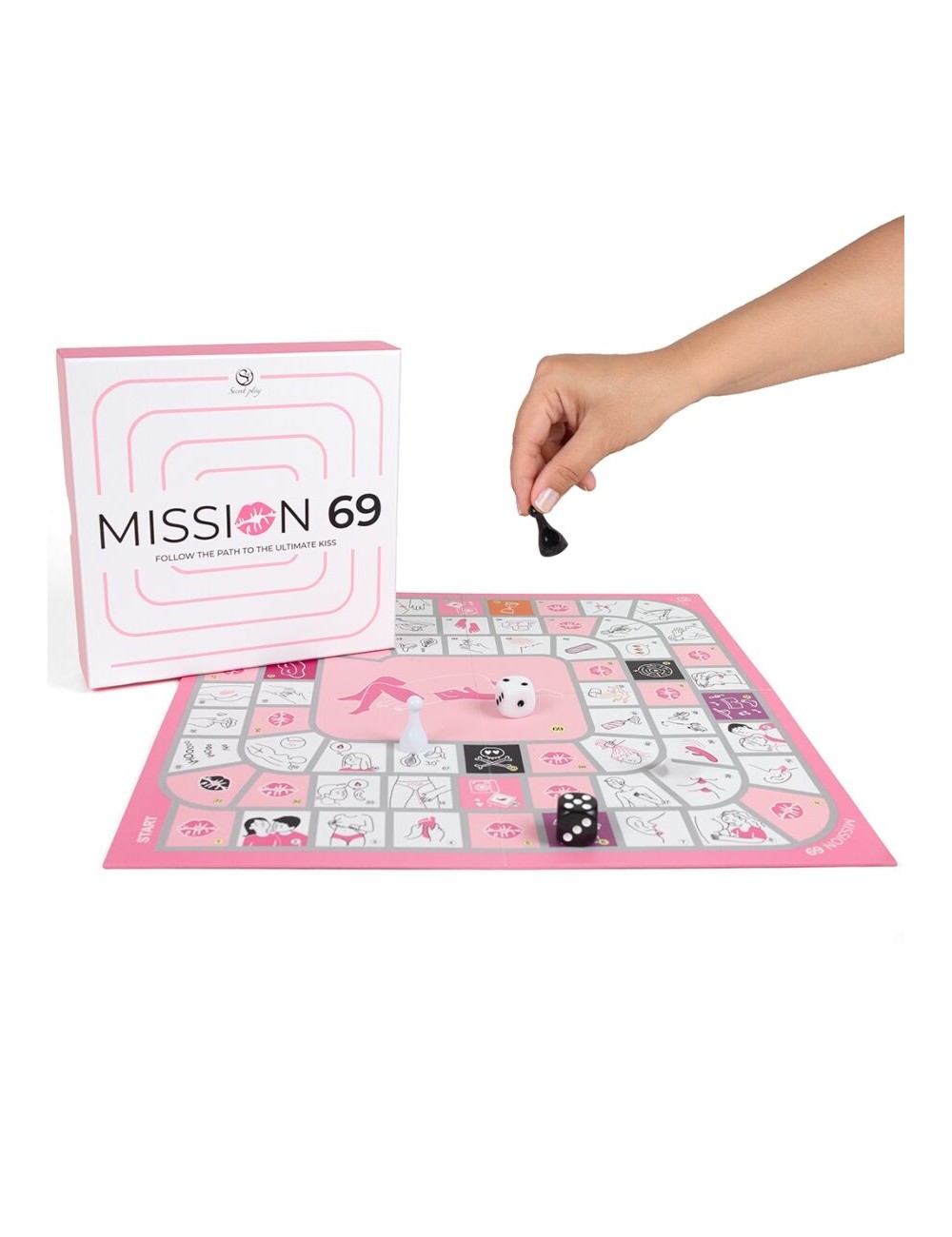 SECRET PLAY - GIOCO DA TAVOLO PER COPPIE "MISSION 69"