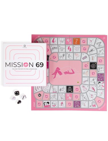 SECRET PLAY - GIOCO DA TAVOLO PER COPPIE "MISSION 69"