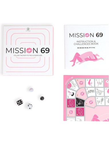 SECRET PLAY - GIOCO DA TAVOLO PER COPPIE "MISSION 69"