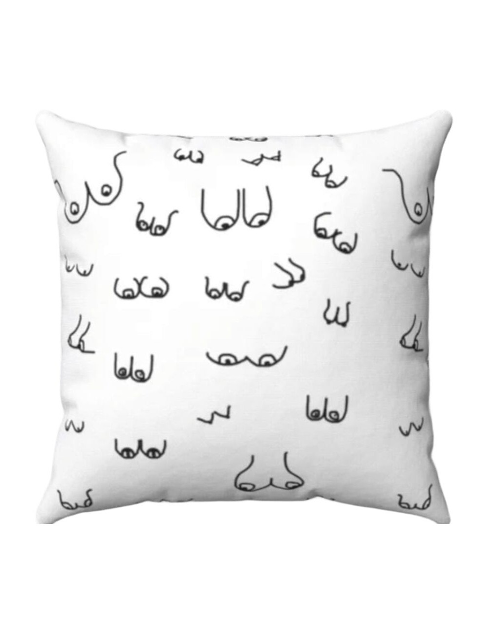 DIABLO PICANTE - CUSCINO PER SENI 30 X 30 BIANCO