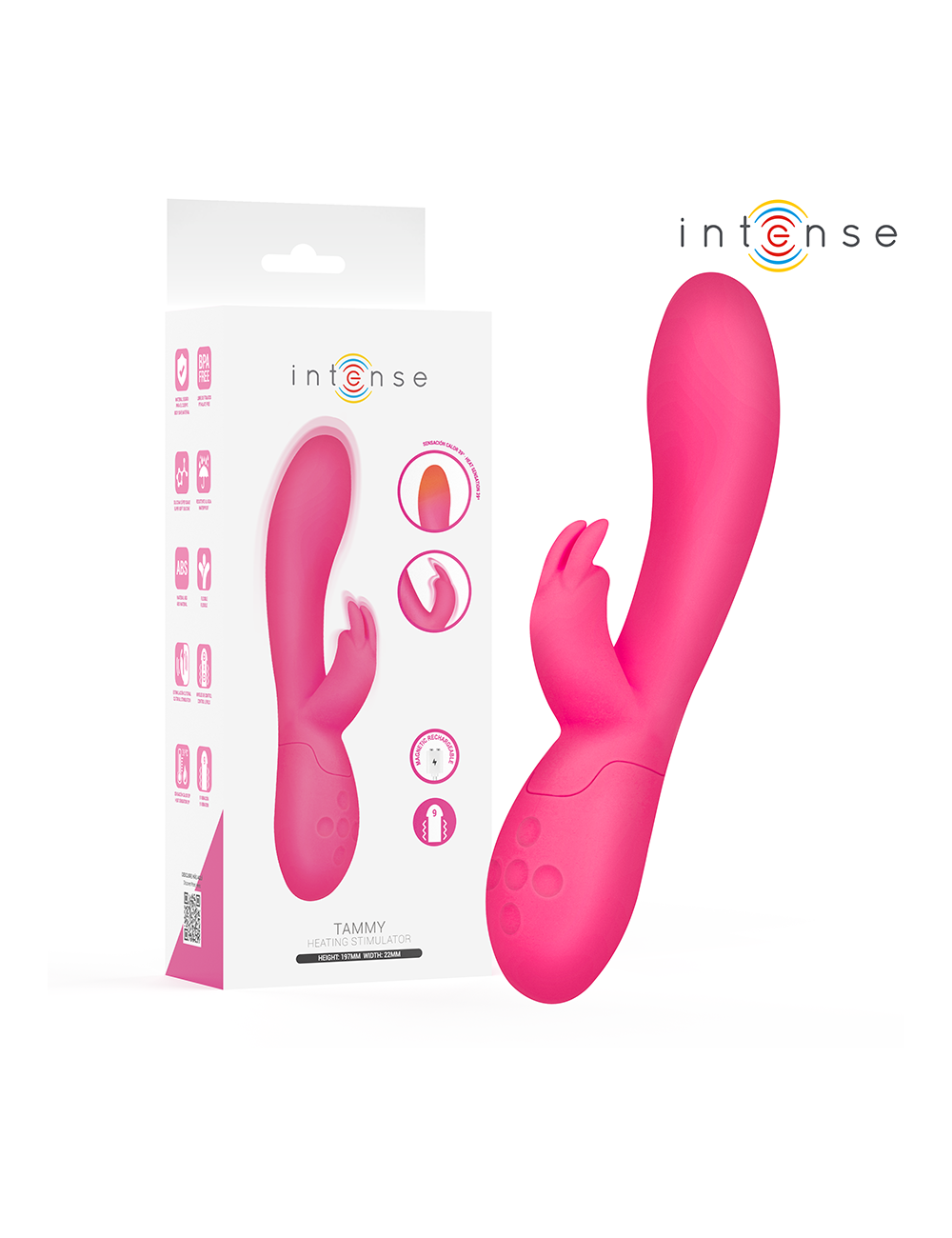 INTENSE - STIMOLATORE TAMMY RABBIT CON CALORE