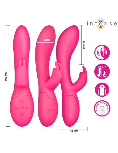 INTENSE - STIMOLATORE TAMMY RABBIT CON CALORE