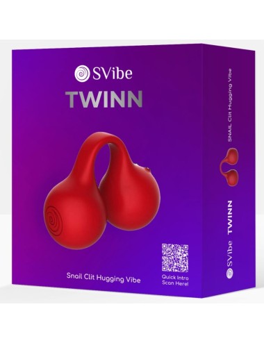 SNAIL VIBE - TWINN VIBRATORE A DITA CHERRY