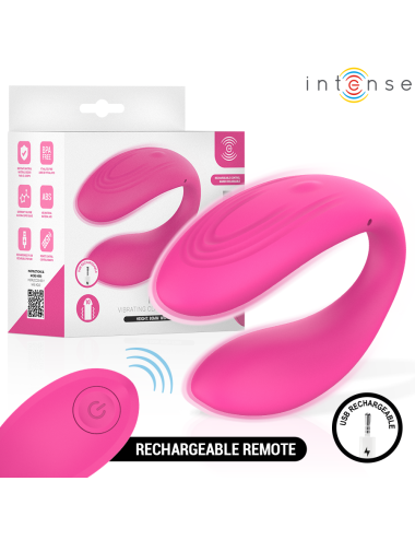 INTENSE - NORA STIMOLATORE VIBRANTE A MORSETTO ROSA