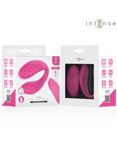 INTENSE - NORA STIMOLATORE VIBRANTE A MORSETTO ROSA