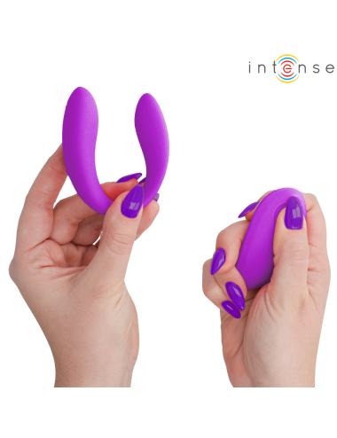 INTENSE - NORA STIMOLATORE VIBRANTE A MORSETTO VIOLA