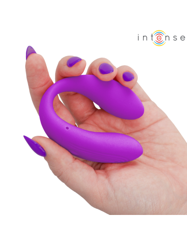 INTENSE - NORA STIMOLATORE VIBRANTE A MORSETTO VIOLA
