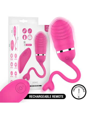 INTENSE - SOOKIE UOVO VIBRANTE CON TELECOMANDO ROSA