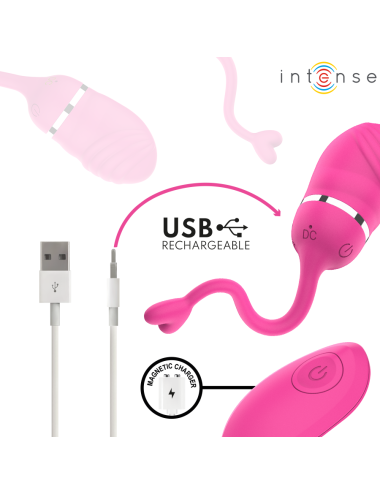 INTENSE - SOOKIE UOVO VIBRANTE CON TELECOMANDO ROSA