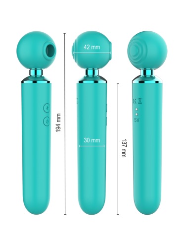 INTENSE - HAMBY ASPIRATORE MULTIFUNZIONE CON ASPIRAZIONE E VIBRAZIONE