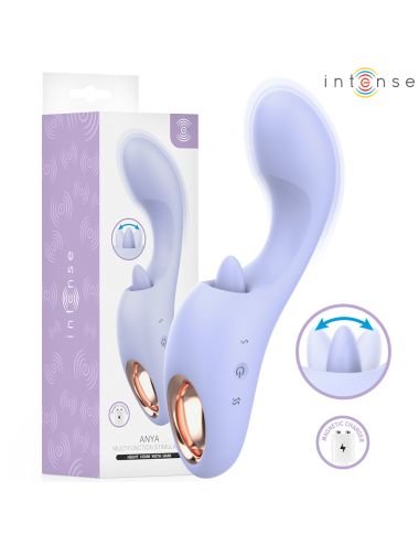 INTENSE - ANYA STIMOLATORE DI VIBRAZIONE E MOVIMENTO MULTIFUNZIONE