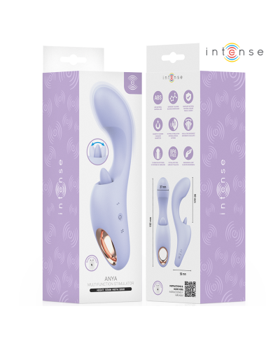 INTENSE - ANYA STIMOLATORE DI VIBRAZIONE E MOVIMENTO MULTIFUNZIONE