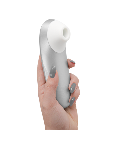 WOMANIZER - STIMOLATORE CLITORIDEO PRO VIBRANTE, COLORE ARGENTO E GRIGIO