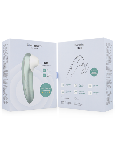 WOMANIZER - STIMOLATORE CLITORIDEO PRO VIBRANTE VERDE SALVIA