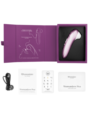 WOMANIZER - STIMOLATORE CLITORIDEO PRO VIBRANTE LILLA