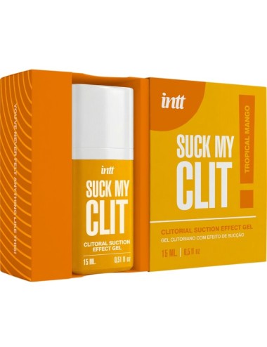 INTT - SUCK MY CLIT GEL EFFETTO ASPIRAZIONE MANGO TROPICALE 15 ML