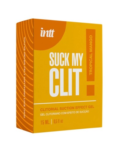 INTT - SUCK MY CLIT GEL EFFETTO ASPIRAZIONE MANGO TROPICALE 15 ML