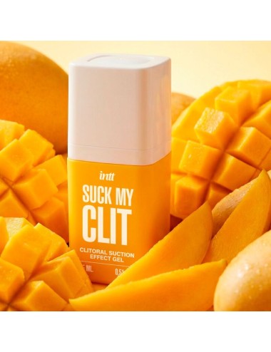 INTT - SUCK MY CLIT GEL EFFETTO ASPIRAZIONE MANGO TROPICALE 15 ML