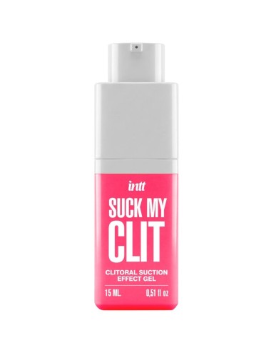 INTT - SUCK MY CLIT GEL EFFETTO ASPIRAZIONE FRAGOLA SELVAGGIA 15 ML