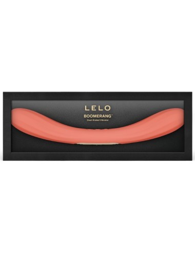 LELO - BOOMERANG VIBRATORE A DOPPIA ESTREMITÀ ROSSO CORALLO