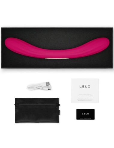 LELO - BOOMERANG VIBRATORE A DOPPIA ENDA CERISE