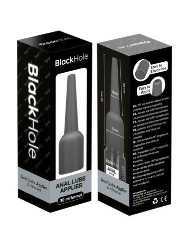 BLACK HOLE - APPLICATORE LUBRIFICANTE ANALE TAGLIA S 30 ML