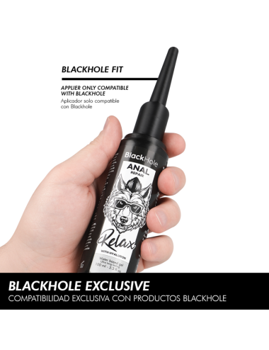 BLACK HOLE - APPLICATORE LUBRIFICANTE ANALE TAGLIA L 100 ML