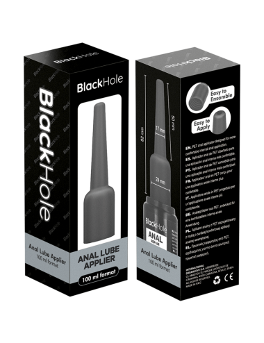 BLACK HOLE - APPLICATORE LUBRIFICANTE ANALE TAGLIA L 100 ML