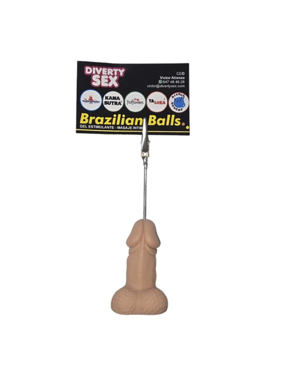 DIABLO PICANTE - CLIP NOTE PER PENE TONO CHIARO