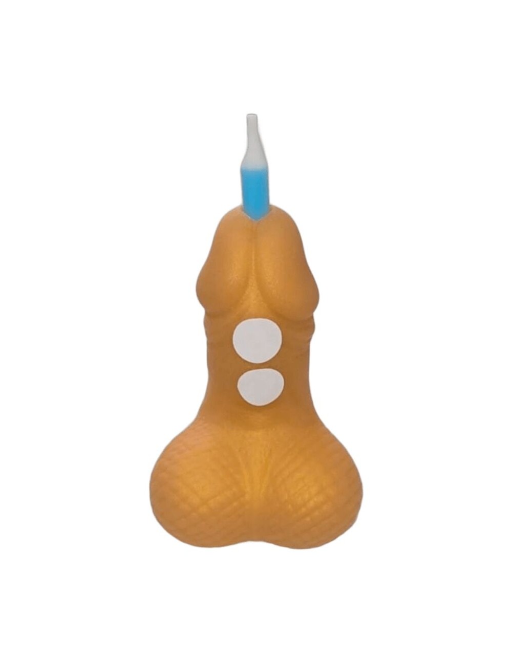 DIABLO PICANTE - CANDELA NUMERO DI COMPLEANNO PENE DORATA
